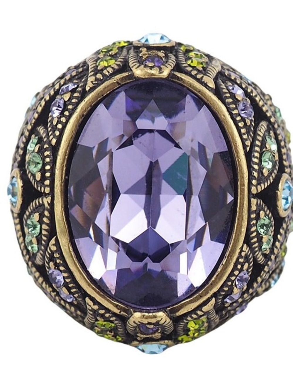 Heidi DAUS Cocjtail Ring Delight Tanzanite